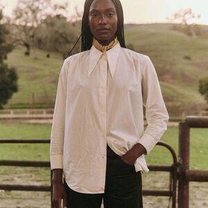 THE GREAT / Theater button down shirt